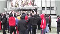 Οι οπαδοί του Ολυμπιακού στο «Αμπντί Ιπεκτσί»