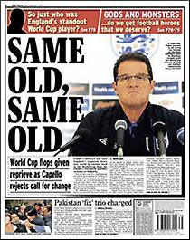 Πρωτοσέλιδο εφημερίδας Daily Express Πρωτοσέλιδο εφημερίδας Daily Express