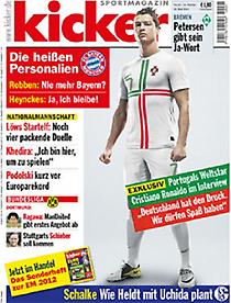 Πρωτοσέλιδο εφημερίδας Kicker Πρωτοσέλιδο εφημερίδας Kicker
