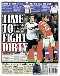 Πρωτοσέλιδο εφημερίδας Daily Express