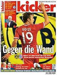 Πρωτοσέλιδο εφημερίδας Kicker