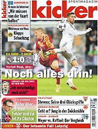 Πρωτοσέλιδο εφημερίδας Kicker