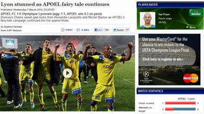 Συνεχίζεται το παραμύθι για τον ΑΠΟΕΛ!