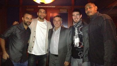 Το γιόρτασε με φίλους ο Μπατούμ