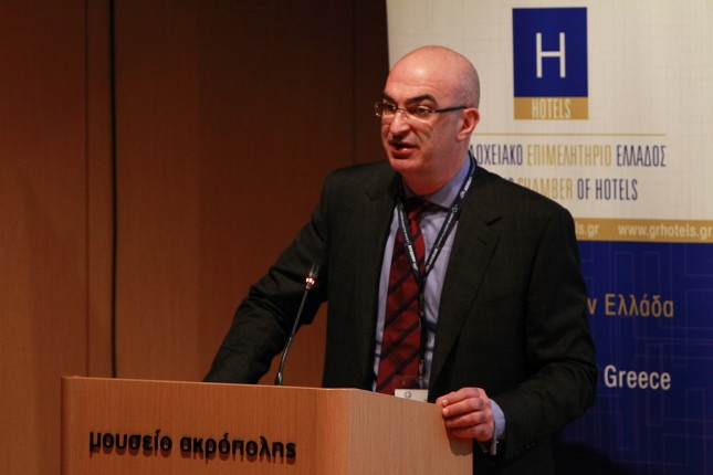 Ο πρόεδρος του ΞΕΕ, Γιώργος Τσακίρης.