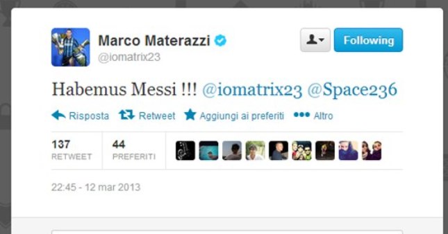 «Habemus… Messi»