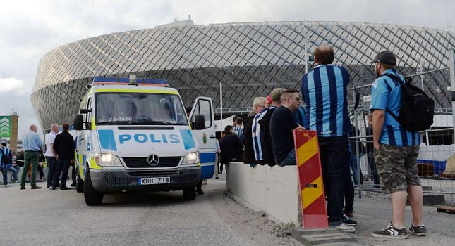 Βρέθηκε βόμβα σε σουηδικό γήπεδο