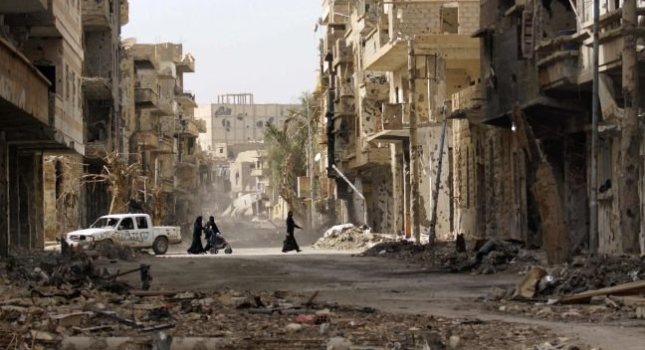 Καταφύγιο και προμήθειες αναζητούν πριν την επέμβαση οι κάτοικοι της Δαμασκού