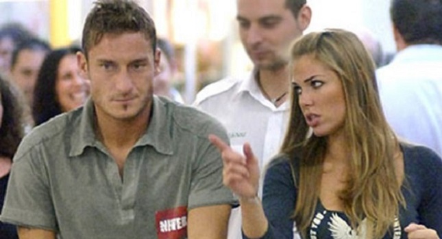 Η Ιλάρι Μπλάζι με τον Τότι