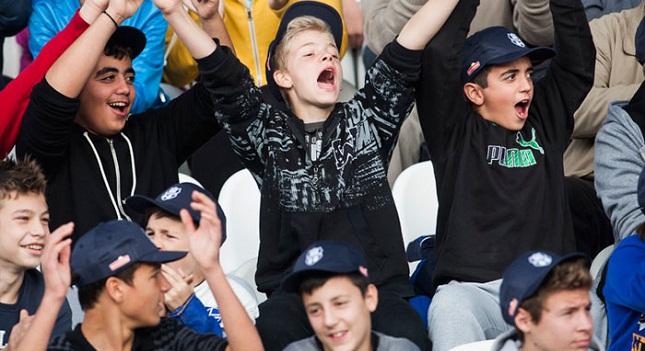 Μαθητική κερκίδα στη Ριζούπολη