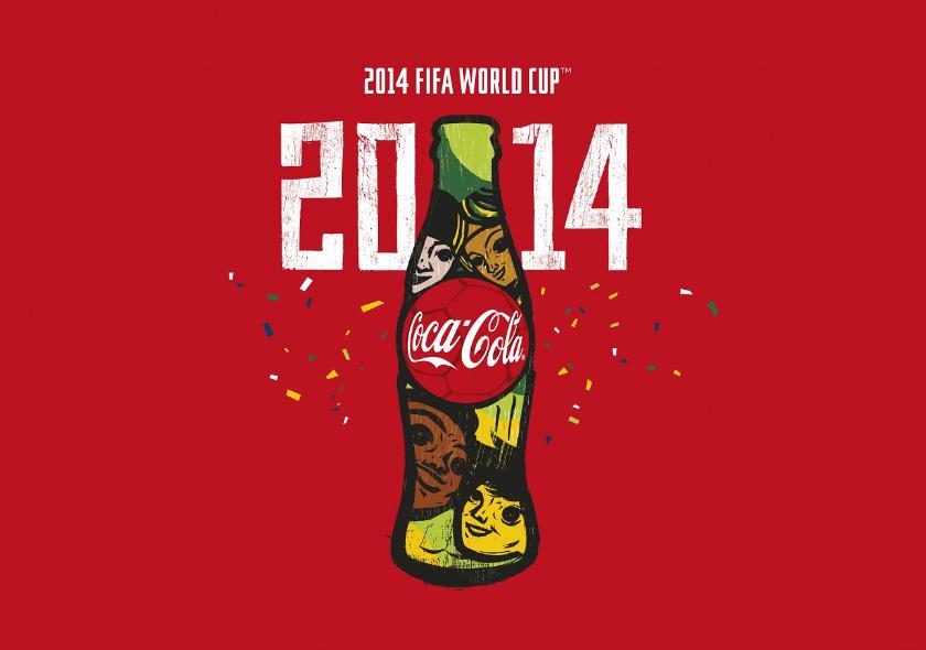 H Coca-Cola χορηγός του 2014 FIFA World Cup!