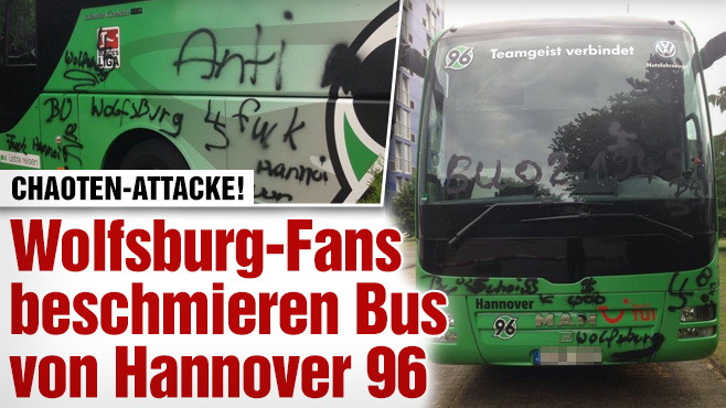 Βανδαλισμοί σε… αντίπαλο πούλμαν (pics)