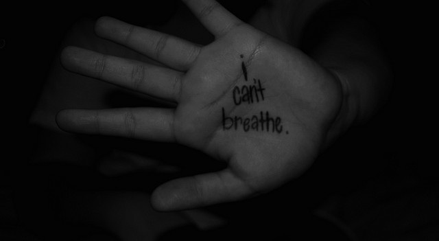 «Δεν μπορώ να αναπνεύσω»