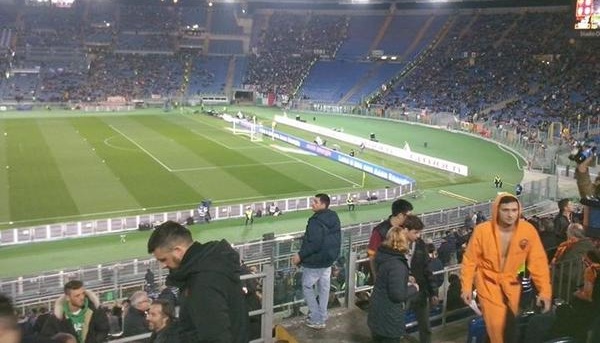 Με το μπουρνούζι στο «Ολίμπικο»