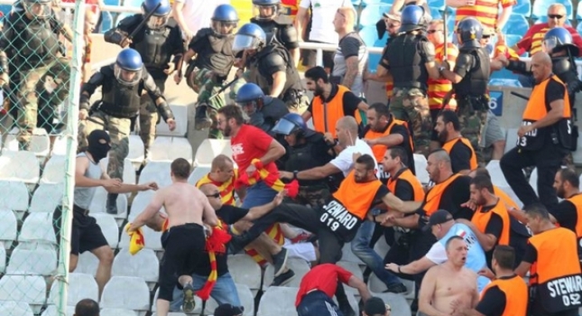 Ξύλο, τραυματίας και συλλήψεις στο ΓΣΠ (Pics)