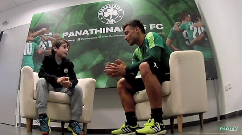 Ο πιτσιρικάς που «στρίμωξε» τον Νίνη (video)