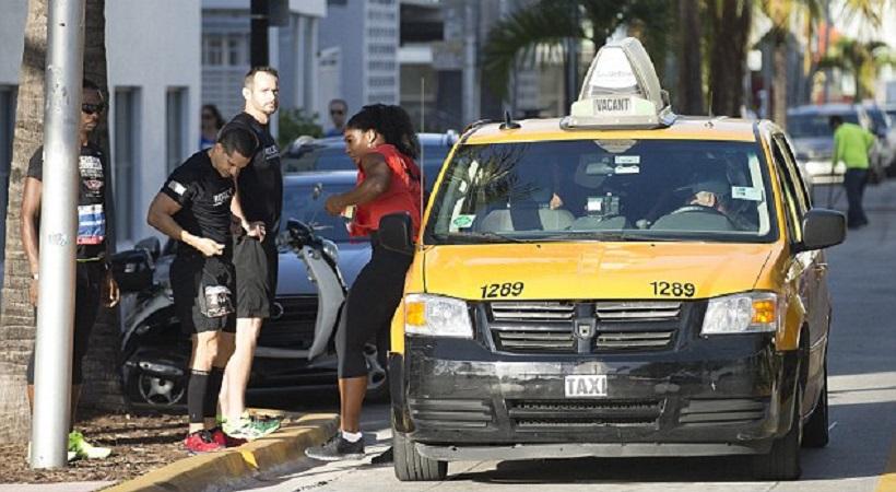 Η Serena Williams έτρεξε με... ταξί σε φιλανθρωπικό αγώνα