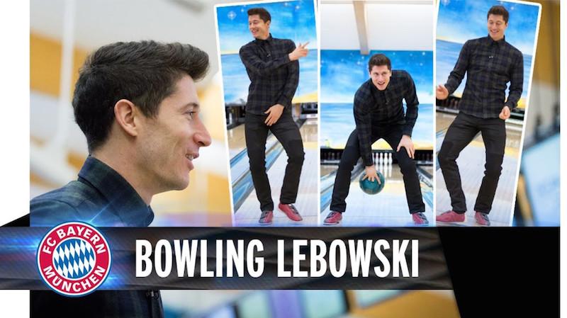 Βγάζει φωτιές και στο bowling ο Λεβαντόφσκι (video)