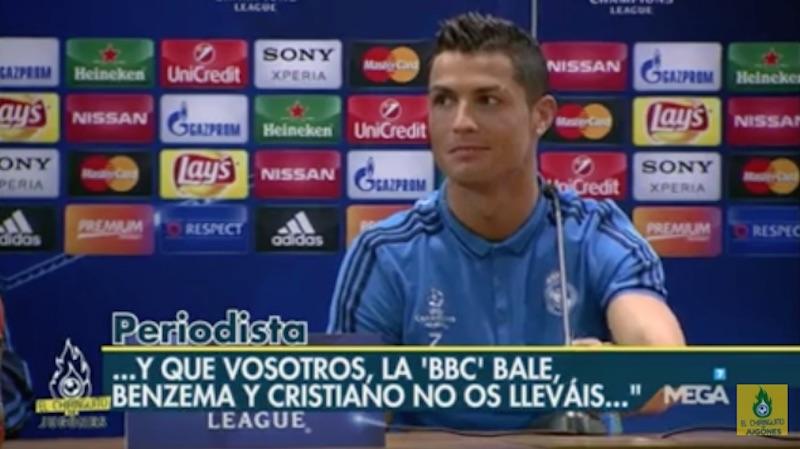 Οι εκφράσεις του Ρονάλντο στη συνέντευξη τύπου τα λένε... όλα (video)