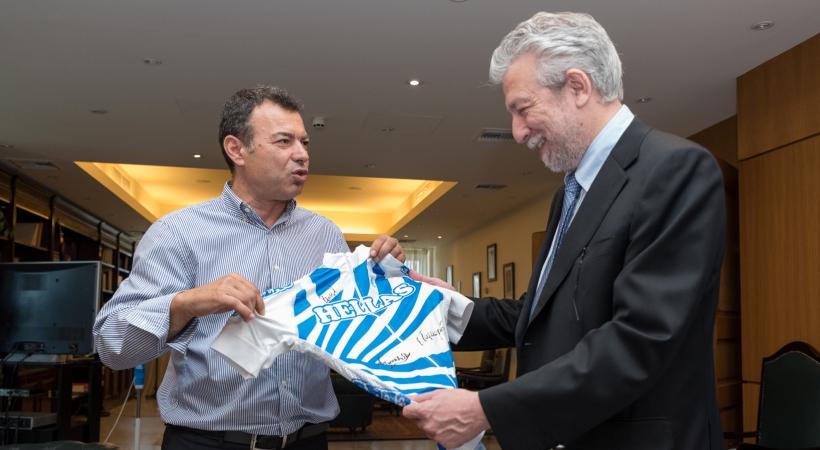 Αποχαιρέτησε τους ποδηλάτες ο Κοντονής ενόψει Ρίο