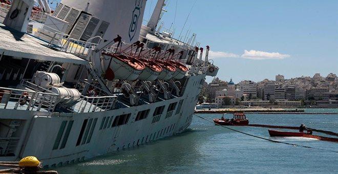 Τελευταίο «ταξίδι» για το πλοίο «Παναγία Τήνου»