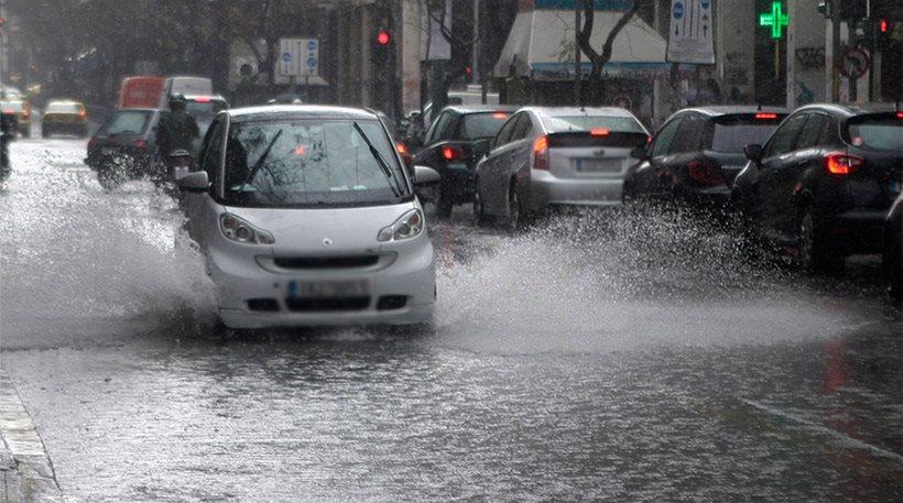 Έκτακτο δελτίο επιδείνωσης καιρού: Έρχονται βροχές και χαλάζι για 24 ώρες
