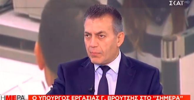 Βρούτσης: Τομές η αύξηση 12% στην υπερωριακή εργασία και η μείωση εισφορών