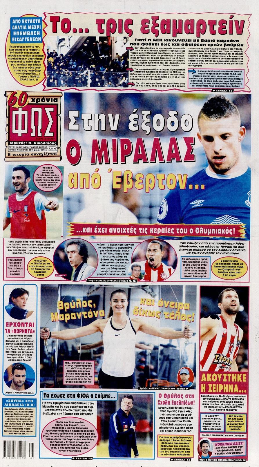 Φως των Σπορ