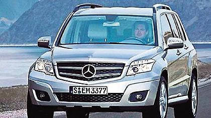 H πολυτελής Mercedes GLK