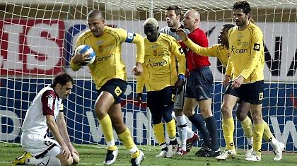 ΕΡΓΟΤΕΛΗΣ: Συγκεντρωμένοι στον αγώνα με τον ΠΑΟΚ