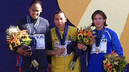 Παρέλαβε το ασημένιο μετάλλιο η Θάνου