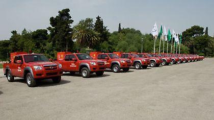 35 πυροσβεστικά από τη Mazda σε δήμους