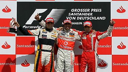 Πρωτιά Χάμιλτον στο Χόκενχαϊμ