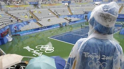 Διακοπή για δεύτερη φορά στο τένις