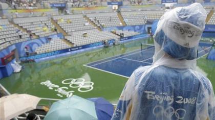 Διακοπή για δεύτερη φορά στο τένις