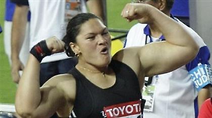 Η «βασίλισσα» στον θρόνο της....