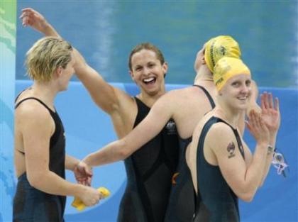 Χρυσό και ρεκόρ για Αυστραλία στη μικτή ομαδική