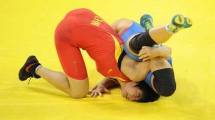 Χρυσό η Ουάνγκ στην ελευθέρα πάλη (72κ.)