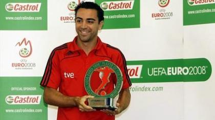 Παρέλαβε το βραβείο του κορυφαίου του EURO ο Τσάβι
