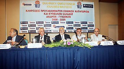 Η κλήρωση του Κυπέλλου μπάσκετ Ανδρών