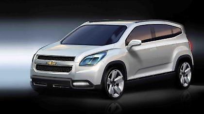 7θέσιο Chevrolet Orlando στο Παρίσι