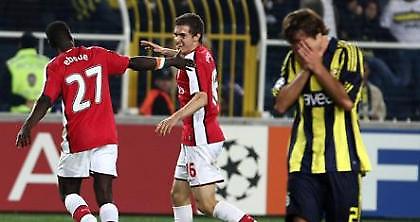 Ζ’ Ομιλος: Σαρωτική η Αρσεναλ, πάτησε τους «δράκους» η Ντιναμό