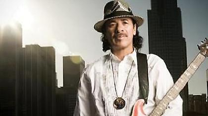 O Kάρλος Σαντάνα στην Αθήνα