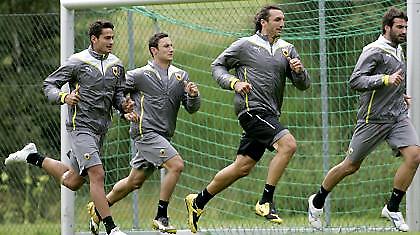 Ανέβασαν στροφές ενόψει του φιλικού