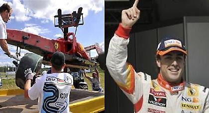 Ατύχημα ο Μάσα! Poleman ο Αλόνσο