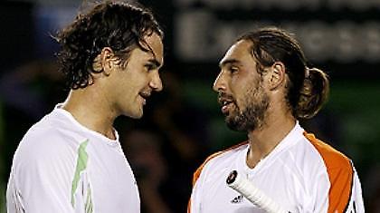 Πρώτος ο Φέντερερ, άνοδος για Παγδατή