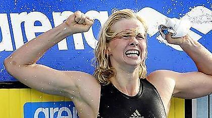 Πρώτη και με ρεκόρ η Μπρίτα Στέφεν