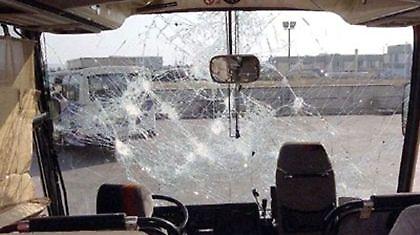 Επίθεση σε αστικό λεωφορείο από χούλιγκαν