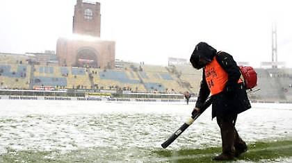Χιόνια στα… ευρωπαϊκά γήπεδα!
