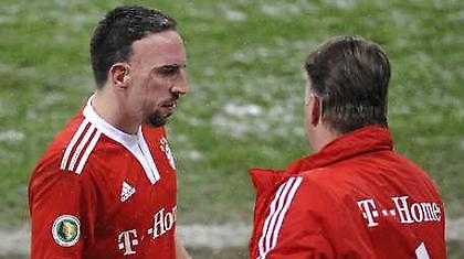 Δυσφόρησε ο Ριμπερί για την αλλαγή (video)